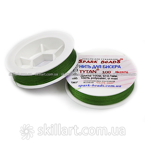 Нитки для бисера Tytan 100 Spark Beads (100м)